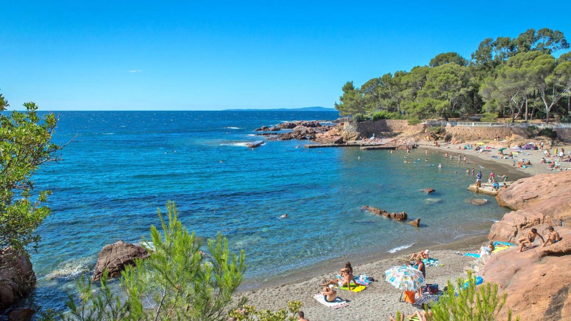 Camping Agay Saint-Raphaël Exteriör bild