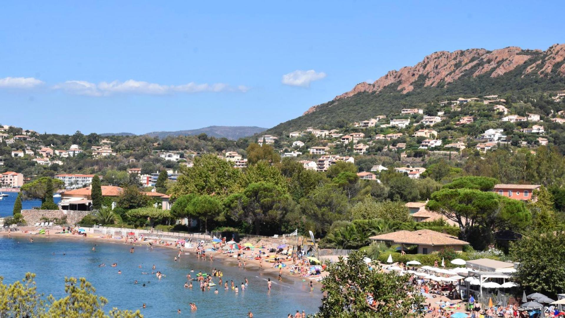 Camping Agay Saint-Raphaël Exteriör bild