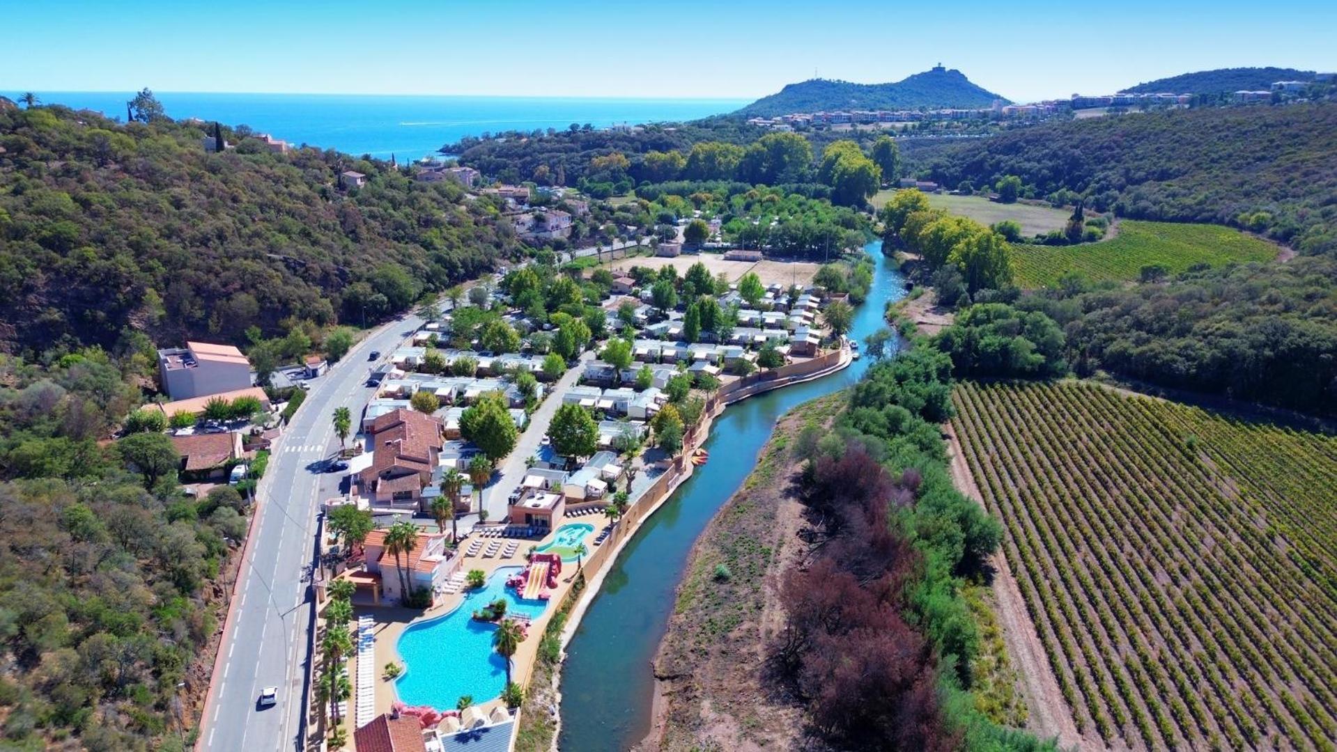 Camping Agay Saint-Raphaël Exteriör bild